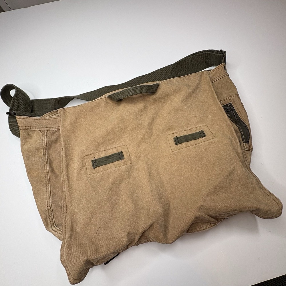 Big Y2K Old Navy Surplus Gear Military Messenger‎ Bag Type R12 Canvas